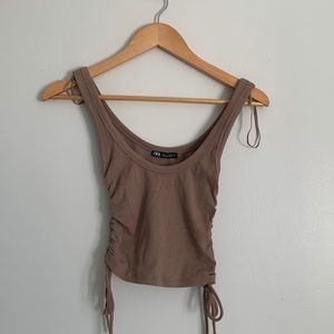 Zara tank top with side ties